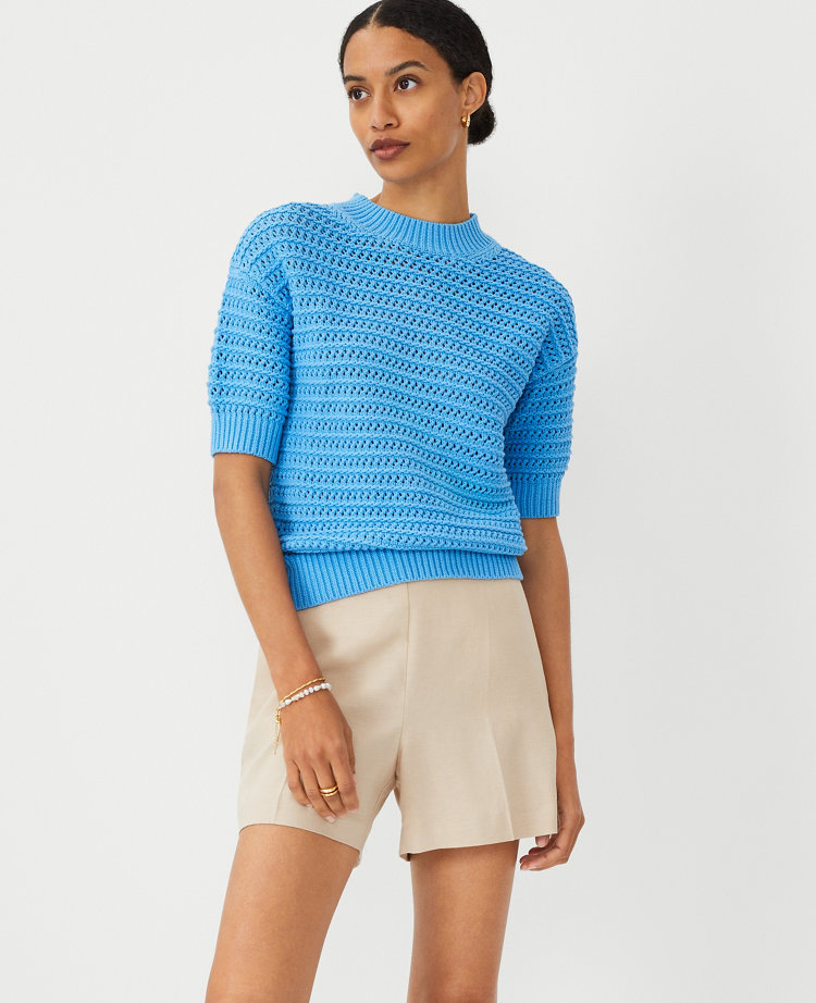 Ann Taylor Stitchy Sweater