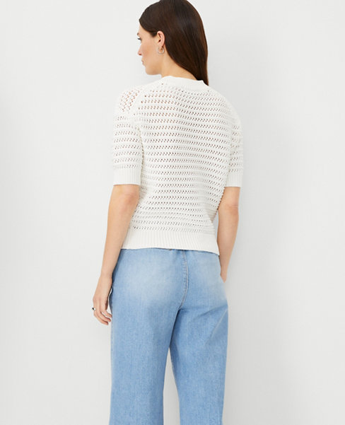 Shimmer Stitchy Sweater