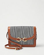 AT Weekend Striped Canvas Crossbody Bag carousel Product Image 3
