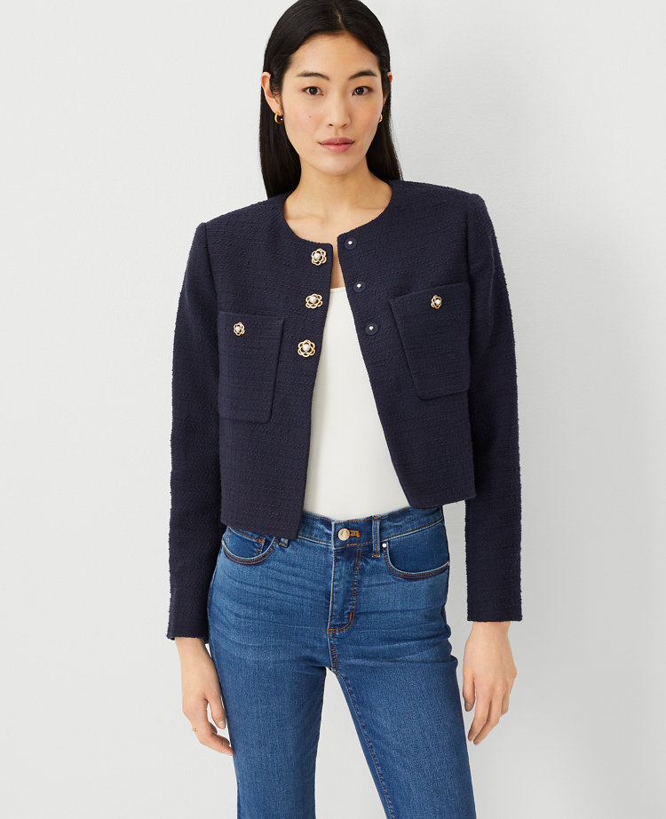 Tweed Patch Pocket Jacket