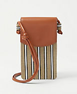 AT Weekend Striped Phone Crossbody Bag carousel Product Image 1