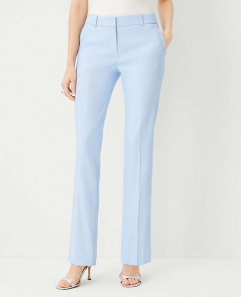 The Mid Rise Straight Pant in Linen Twill carousel Product Image 2