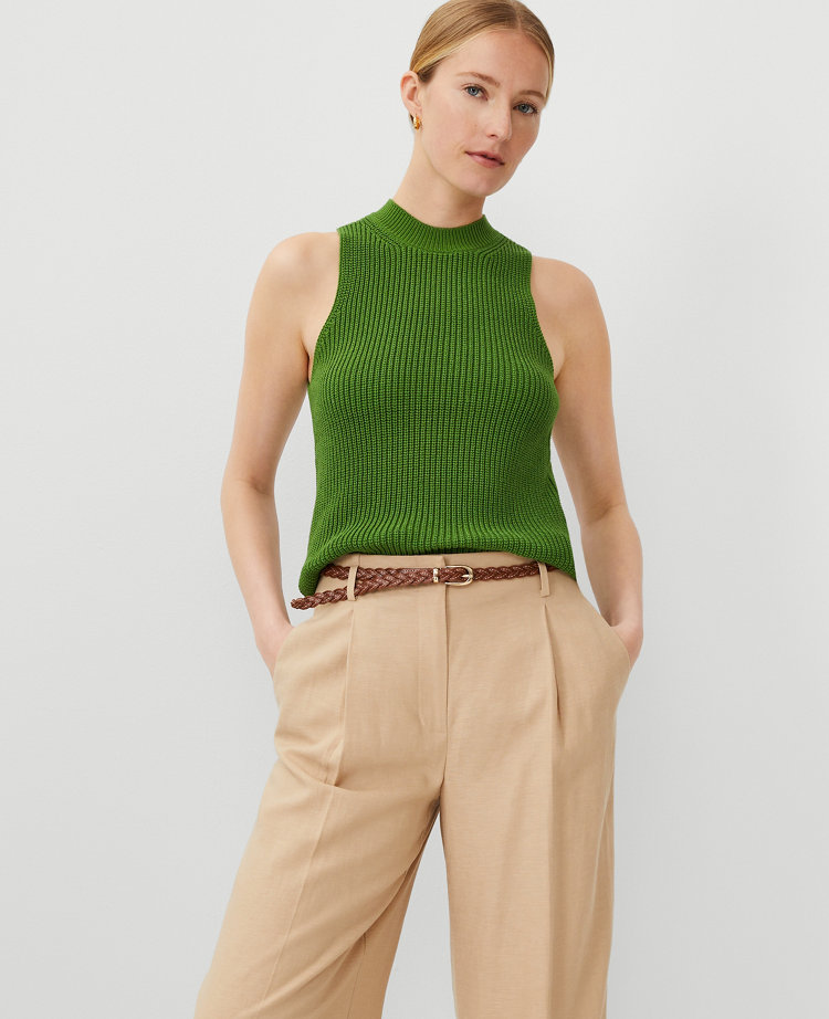 Sleeveless Knit Shells | Ann Taylor