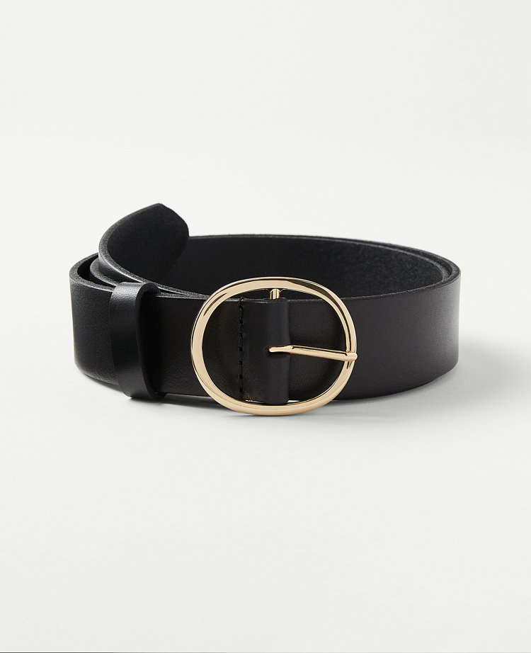 Petite Studio's Leather Belt in Black - Women's Fashion