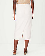The Petite Pencil Skirt in Textured Stretch carousel Product Image 3