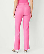 The High Rise Slim Straight Pant in Linen Blend carousel Product Image 3
