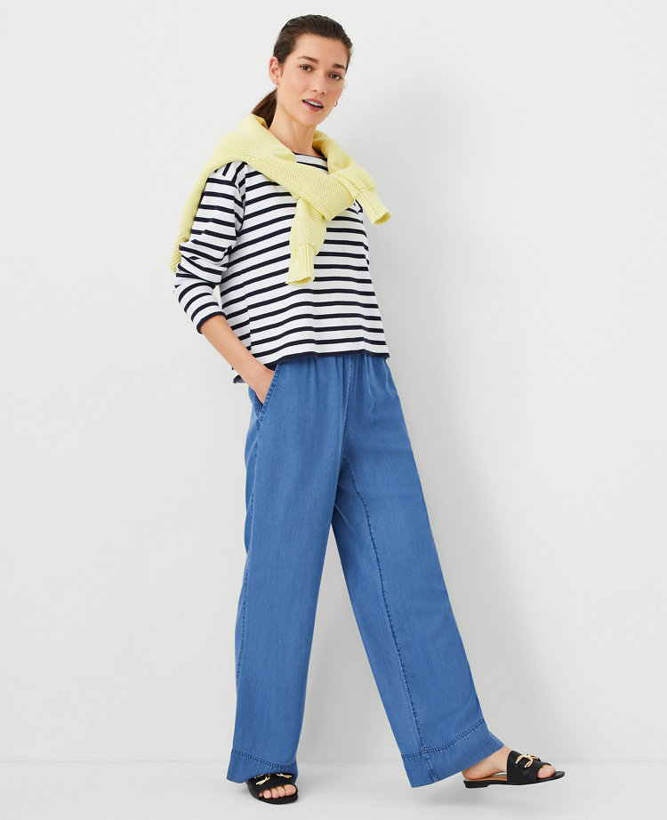 Weekend Easy Straight-Leg Pant