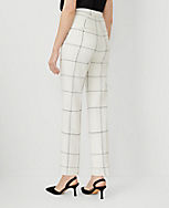 The Petite Pencil Pant in Windowpane carousel Product Image 3