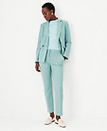 The Tall High Rise Ankle Pant in Texture carousel Product Image 1