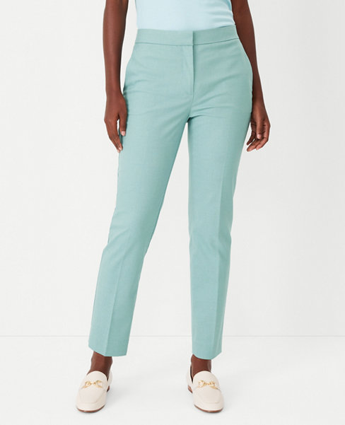 The Tall High Rise Ankle Pant in Texture