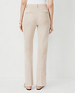 The Sophia Straight Pant in Textured Crosshatch - Curvy Fit carousel Product Image 2