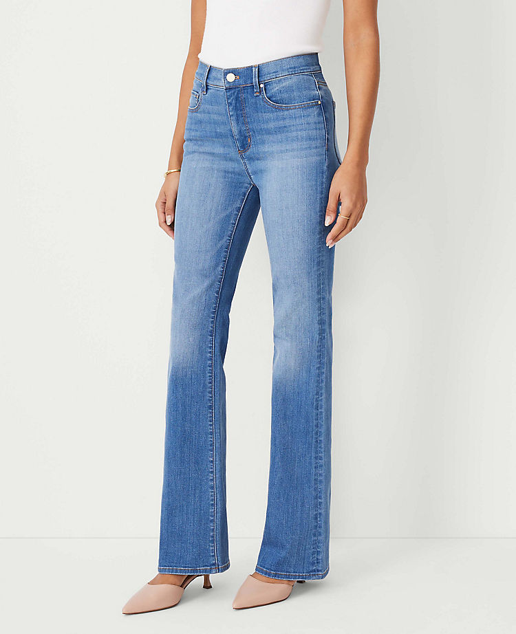 Tall Mid Rise Boot Jeans in Light Wash
