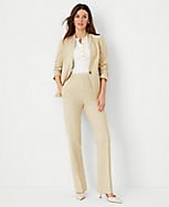 The Tall Side Zip Straight Pant in Bi-Stretch carousel Product Image 1