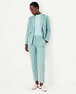 The High Rise Ankle Pant in Texture carousel Product Image 1