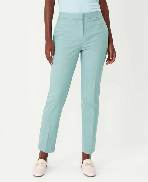 The High Rise Ankle Pant in Texture