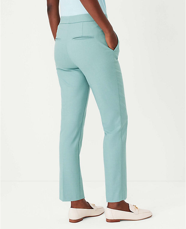 The High Rise Ankle Pant in Texture