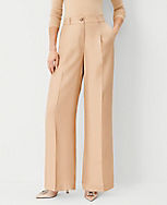 Studio Collection Pleated Wide Leg Pant in Silk carousel Product Image 1