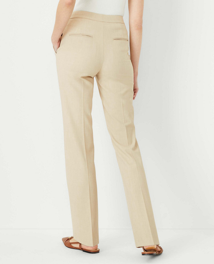 Ann Taylor The Petite High Rise Skinny Trouser Pant in Bi Stretch Size 00 Toasted Oat Women s