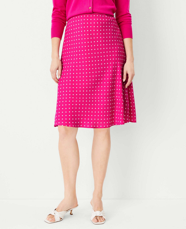 Dotted Slip Skirt