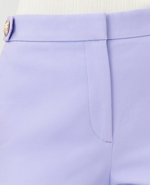 Buy Reserved women regular fit plain trouser pants purple Online
