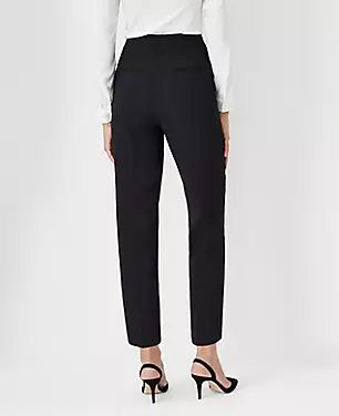 The Tall Side Zip Ankle Pant in Fluid Crepe carousel Product Image 2