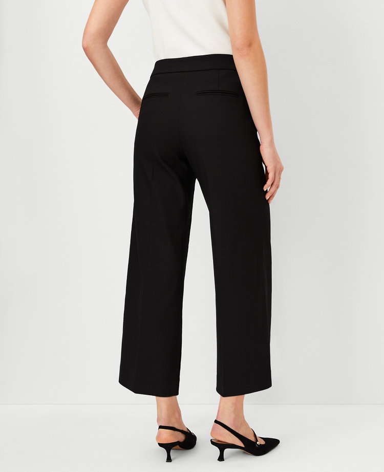 Cropped palazzo hot sale pants women's