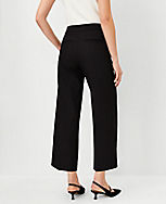 The Mid Rise Kate Wide Leg Crop Pant in Texture carousel Product Image 2
