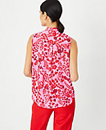 Floral Sleeveless Camp Shirt carousel Product Image 2