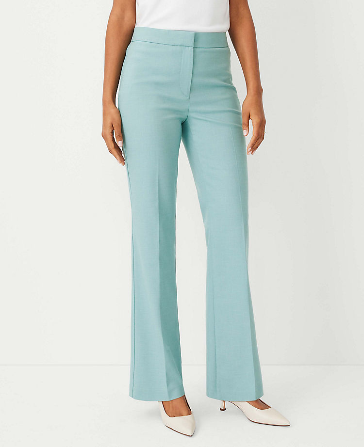 The Petite High Rise Trouser Pant in Texture