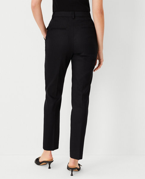The High Rise Ankle Pant in Linen Twill