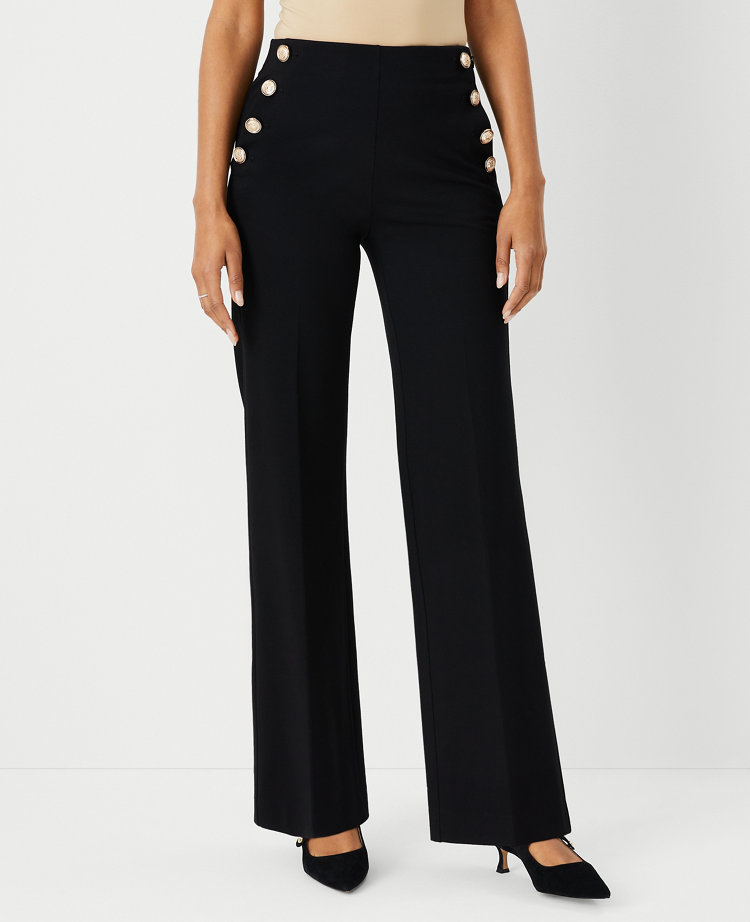 Ann Taylor The Sailor Straight Pant Knit