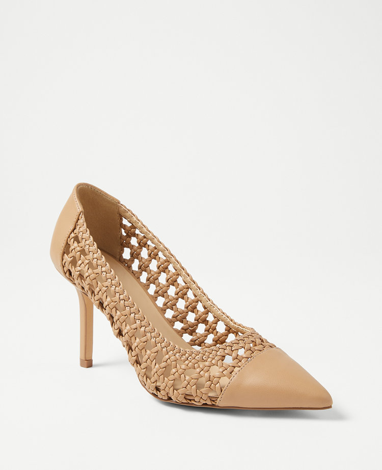 Ann Taylor Mae Woven Pumps