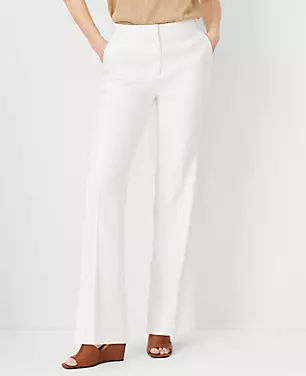 The High Rise Trouser Pant in Linen Blend - Curvy Fit carousel Product Image 1