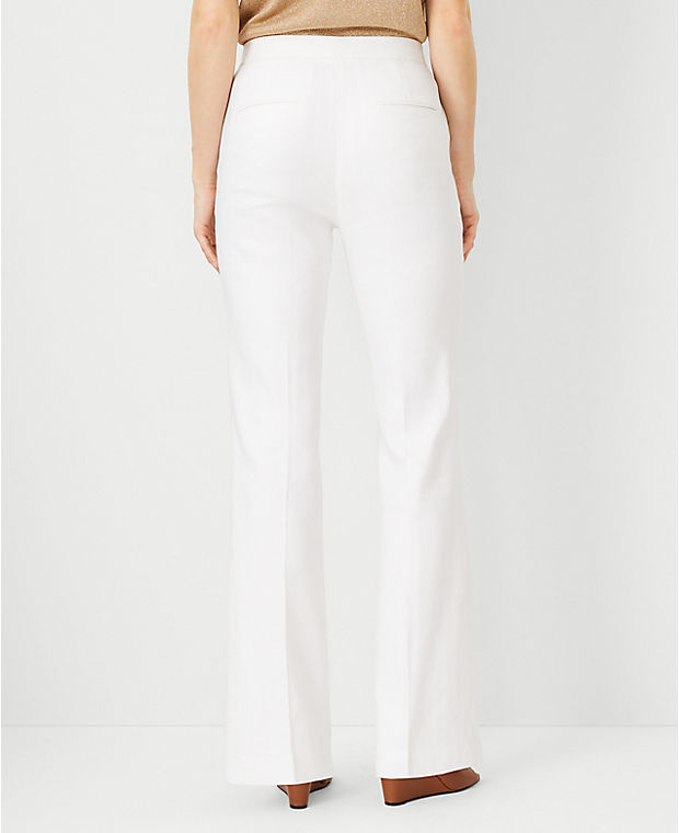 The High Rise Trouser Pant in Linen Blend - Curvy Fit