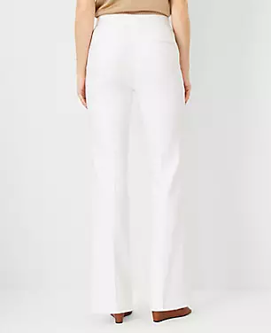 The High Rise Trouser Pant in Linen Blend - Curvy Fit carousel Product Image 2