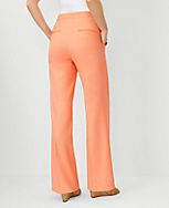 The Petite Straight Sailor Pant in Linen Blend carousel Product Image 3