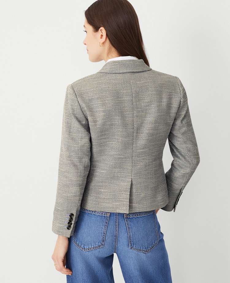 The Petite Newbury Blazer in Texture