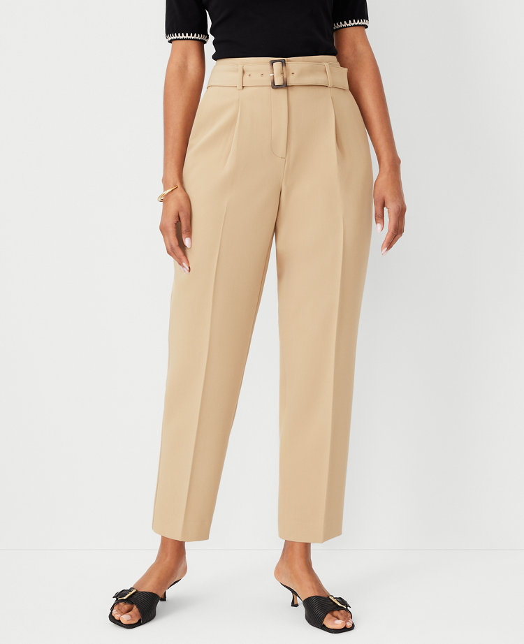 The Belted Taper Pant - Curvy Fit