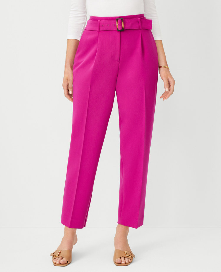 The Belted Taper Pant - Curvy Fit