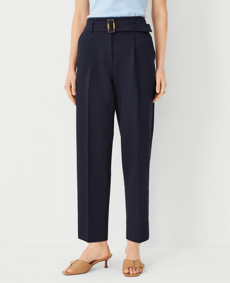 The Belted Taper Pant - Curvy Fit