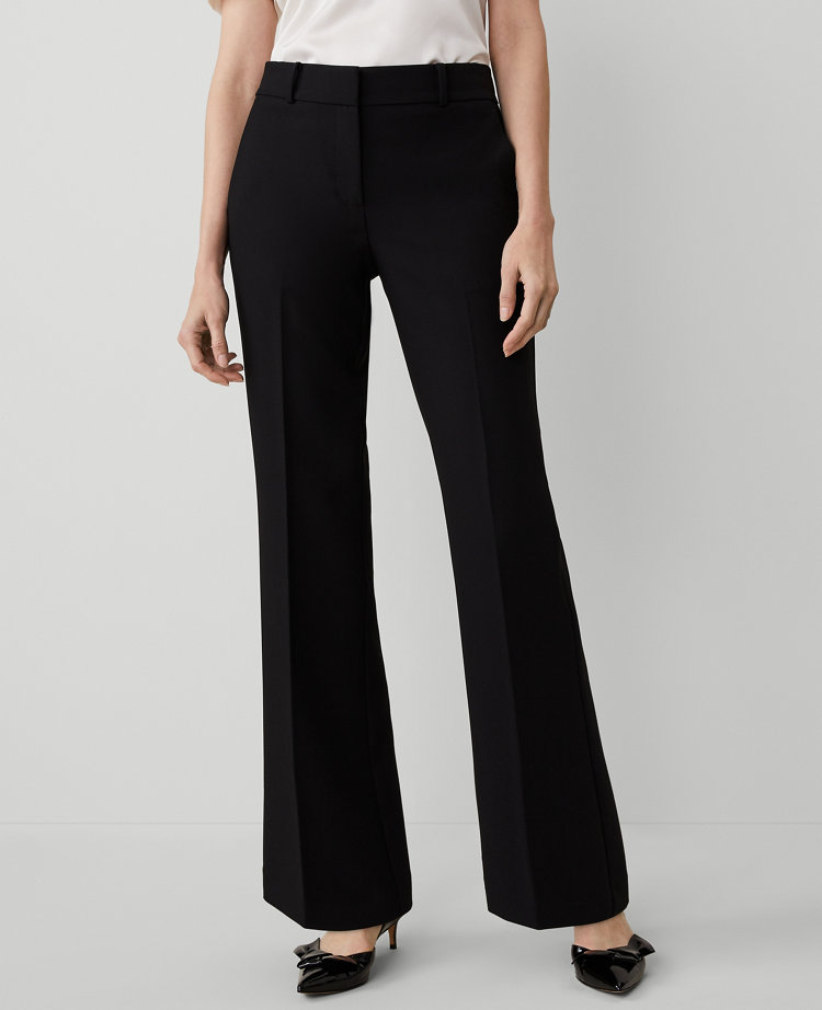 Ladies black dress slacks best sale