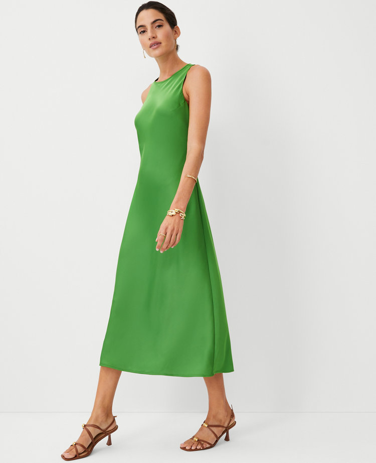 Petite Sleeveless Midi Dress