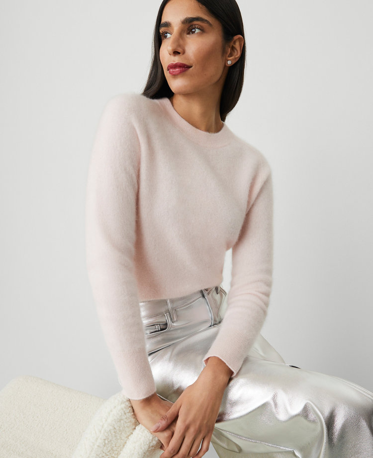 Brushed-Cashmere Sweater