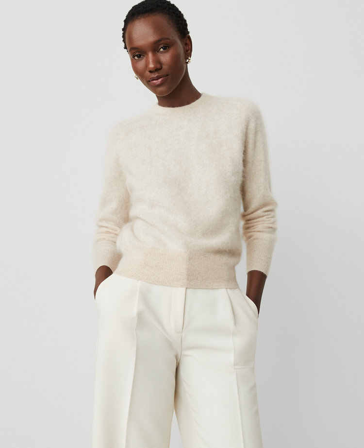 Brushed-Cashmere Sweater