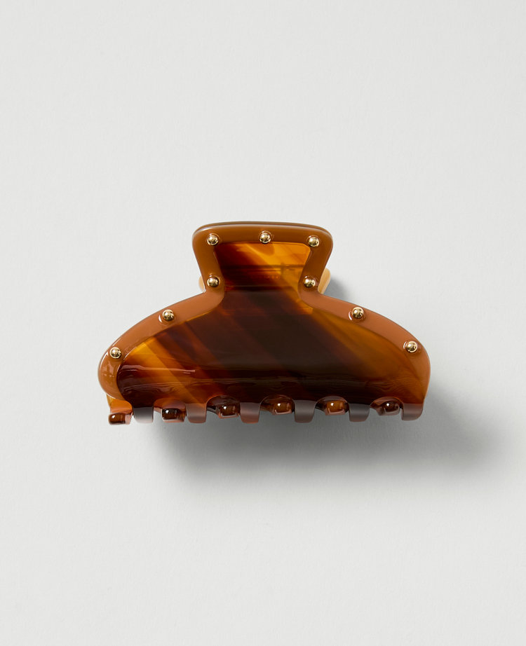 Studded Acetate Hair Clip