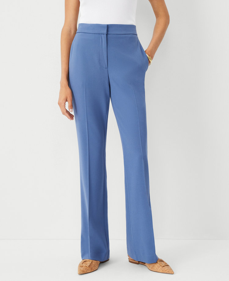 The High Rise Trouser Pant in Seasonless Stretch