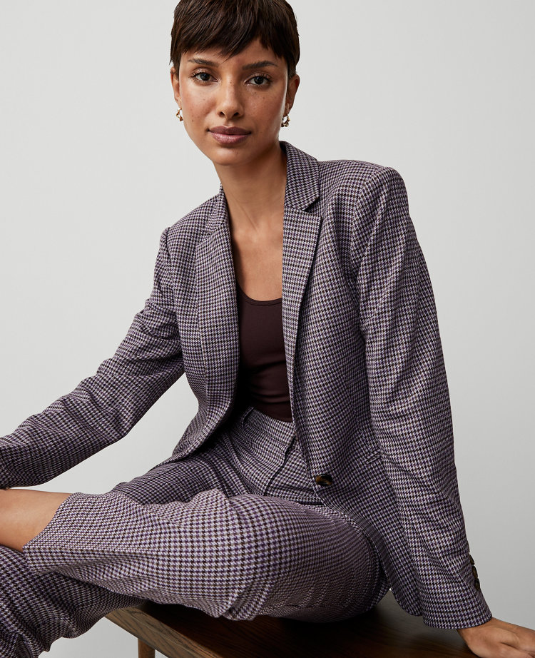 The Hutton Blazer in Houndstooth