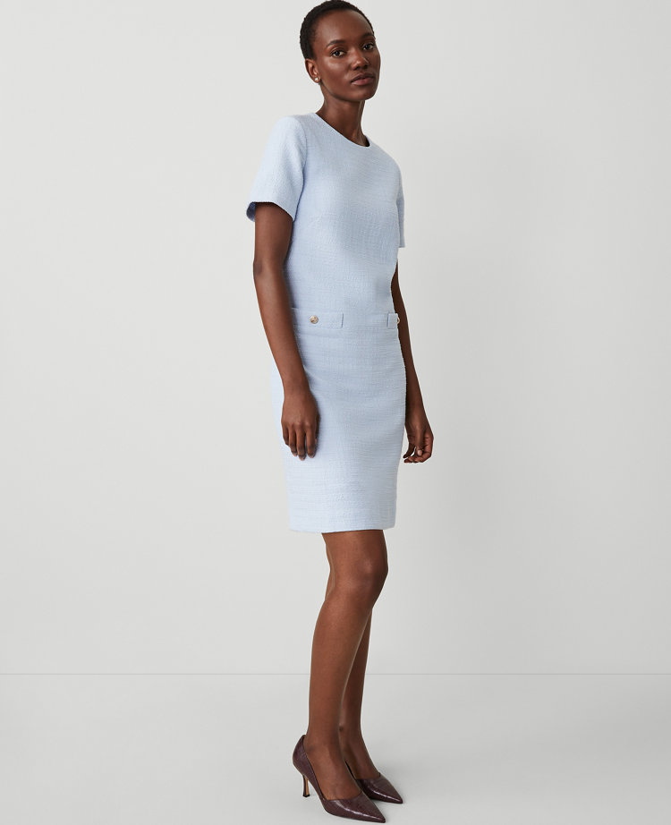 Cotton shift dresses with sleeves hotsell