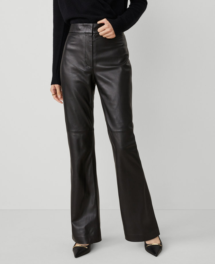 Studio Collection Seamed Leather Trouser