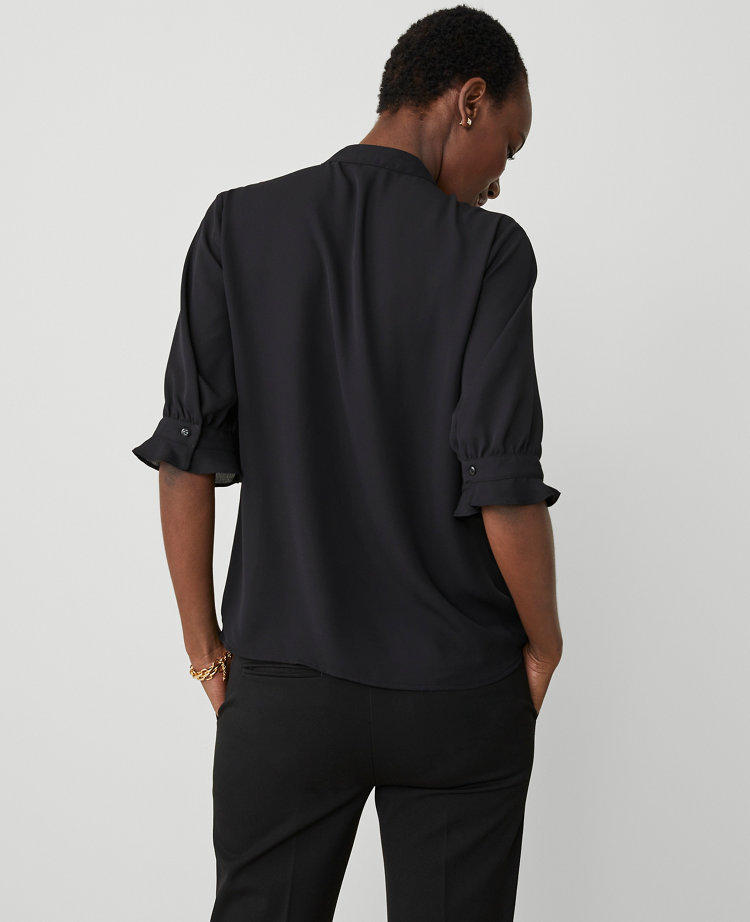 Pleat Neck Popover